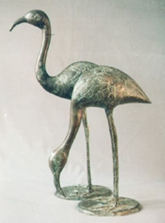bronze figurine animal